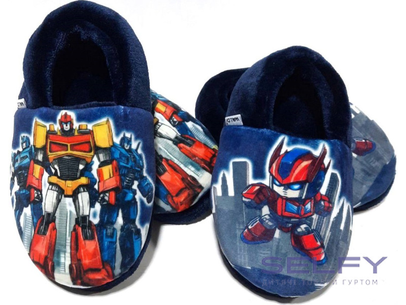 Тапочки Memory Waldi Home 24-33, синій, трансформери по-розмірно, Фото 1
