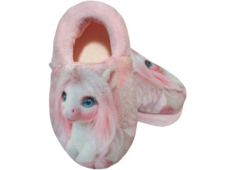 Тапочки Memory Waldi Home 24-31 рожеві, єдиноріг