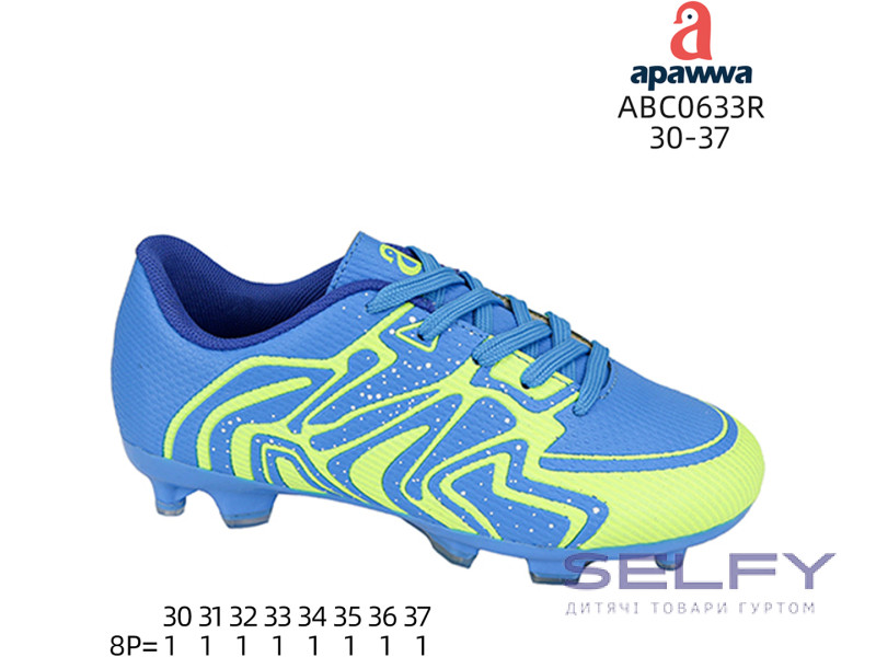 Футбольні бутси Apawwa ABC0633R navy 30-37, Фото 1