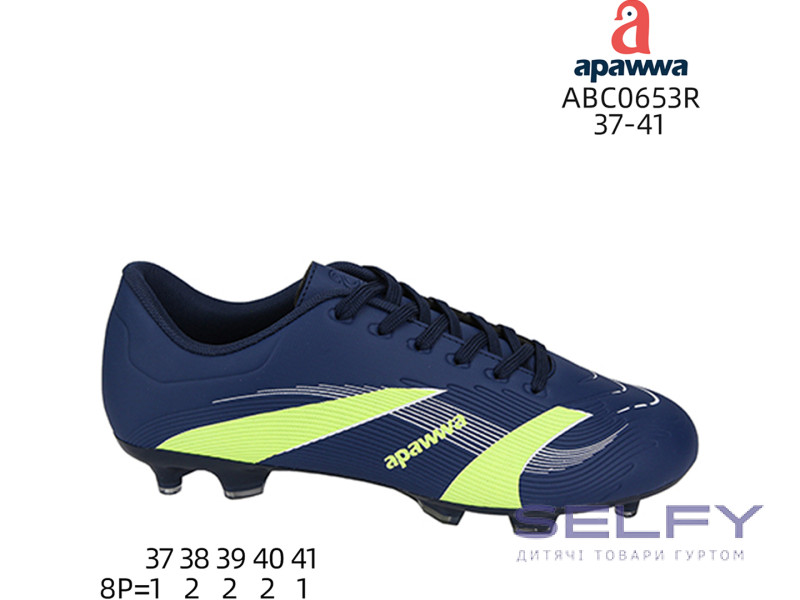 Футбольные бутсы Apawwa ABC0653R navy 37-41, Фото 1
