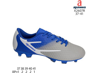 Футбольні бутси Apawwa X2607R grey-navy 37-41