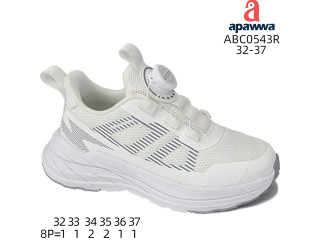 Кроссовки детские Apawwa ABC0543R white 32-37