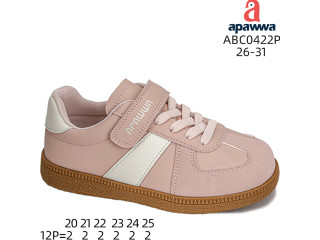 Кроссовки детские Apawwa ABC0422P pink 26-31