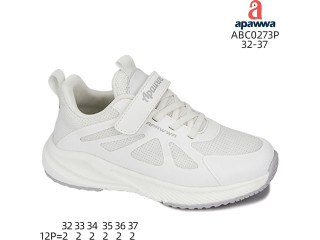 Кроссовки детские Apawwa ABC0273P white 32-37