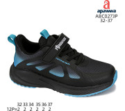 Кроссовки детские Apawwa ABC0273P black-navy 32-37