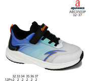 Кросівки дитячі Apawwa ABC0503P white-navy 32-37