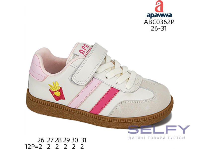 Кроссовки детские Apawwa ABC0362P beige 26-31, Фото 1