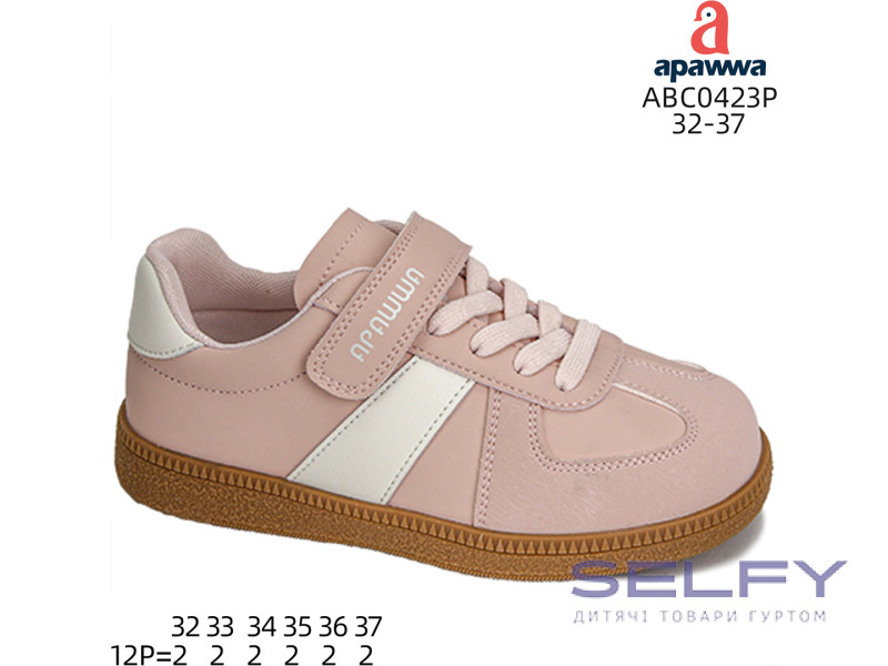 Кроссовки детские Apawwa ABC0423P pink 32-37, Фото 1