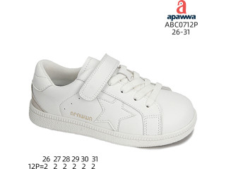 Кросівки дитячі Apawwa ABC0712P dd,white 26-31