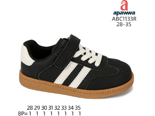 Кросівки дитячі Apawwa ABC1133P black 28-35