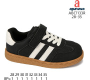 Кросівки дитячі Apawwa ABC1133R black 28-35