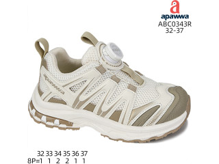 Кроссовки детские Apawwa ABC0343R beige-khaki 32-37