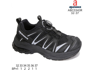 Кросівки дитячі Apawwa ABC0343R black 32-37
