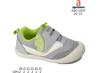 Кросівки дитячі Apawwa AABC1281R grey 20-25