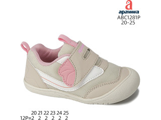 Кросівки дитячі Apawwa ABC1281Pbeige 20-25