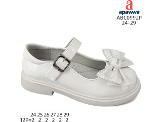 Туфли детские Apawwa ABC0992P white 24-29