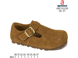 Туфлі дитячі Apawwa ABC1023R brown 30-37