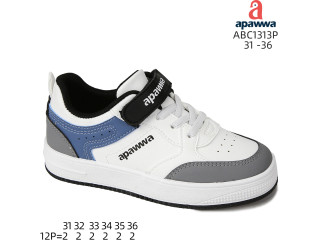 Кросівки дитячі Apawwa ABC1313R navy-white 31-36