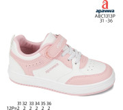 Кросівки дитячі Apawwa ABC1313R pink-white 31-36
