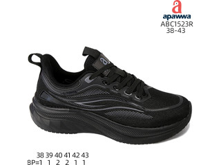 Кросівки дитячі Apawwa ABC1523R black 38-43