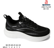 Кросівки дитячі Apawwa ABC1523R black-white 38-43