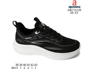 Кросівки дитячі Apawwa ABC1523R black-white 38-43