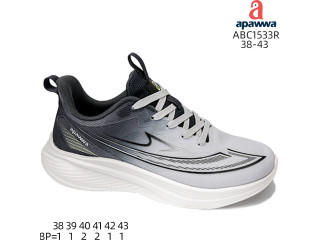 Кросівки дитячі Apawwa ABC1533R grey-green 38-43