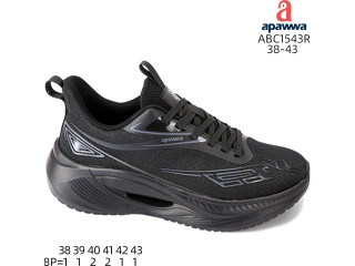 Кроссовки детские Apawwa ABC1543R black 38-43