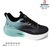 Кросівки дитячі Apawwa ABC1543R black-green 38-43