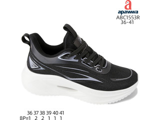 Кроссовки детские Apawwa ABC1553R black 36-41