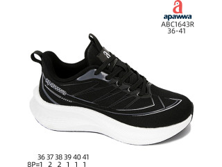 Кроссовки детские Apawwa ABC1643R black 36-41