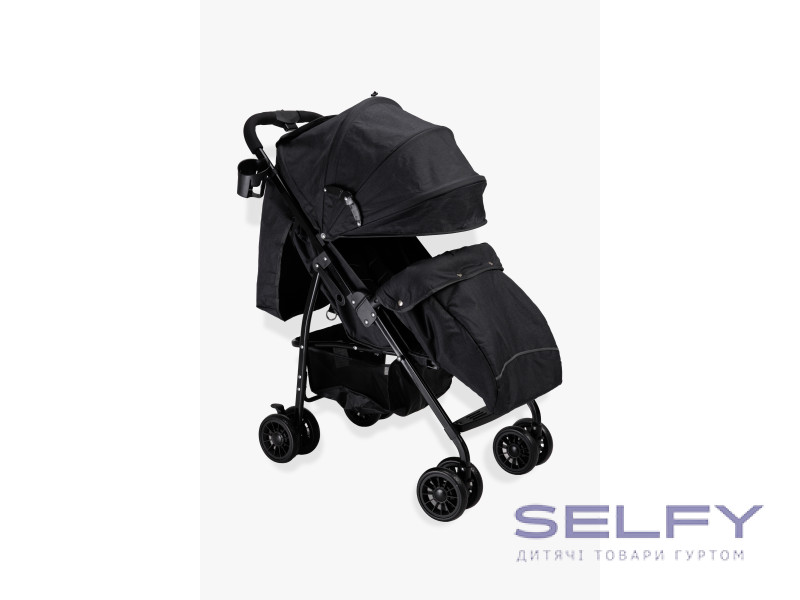 Прогулочная коляска для ребенка VELANO Voxx, black, Фото 1