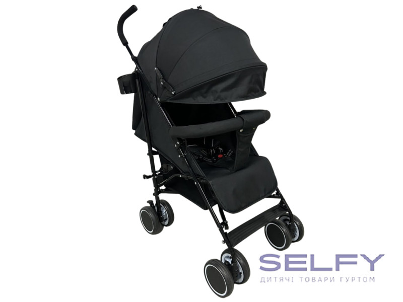 Коляска для ребенка прогулочная VELANO Jett, black, Фото 3