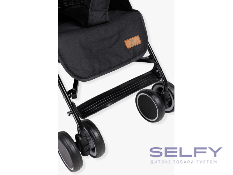 Коляска для дитини прогулянкова VELANO Jett, black, Фото 9