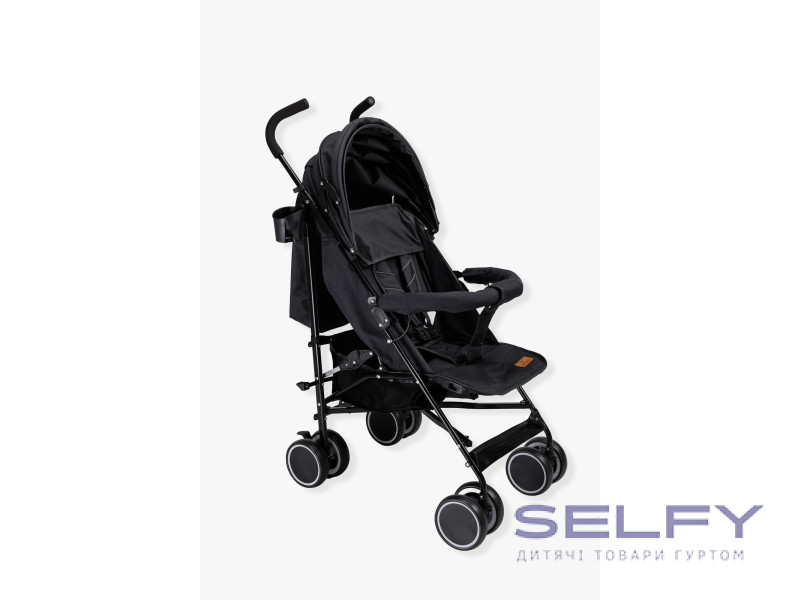 Коляска для ребенка прогулочная VELANO Jett, black, Фото 5