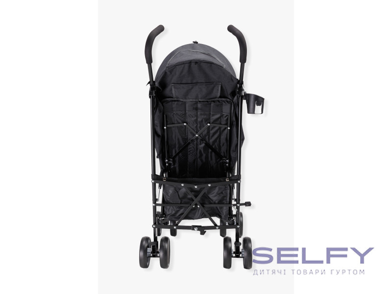 Коляска для ребенка прогулочная VELANO Jett, black, Фото 7