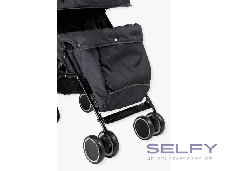 Коляска для ребенка прогулочная VELANO Jett, black, Фото 11