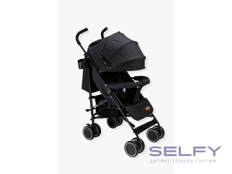 Коляска для ребенка прогулочная VELANO Jett, black, Фото 3