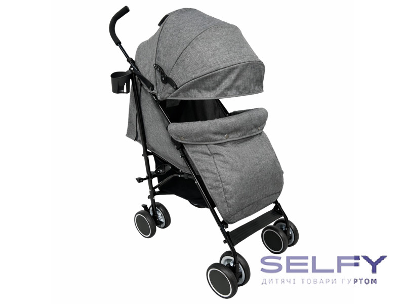 Коляска для дитини прогулянкова VELANO Jett, grey, Фото 1