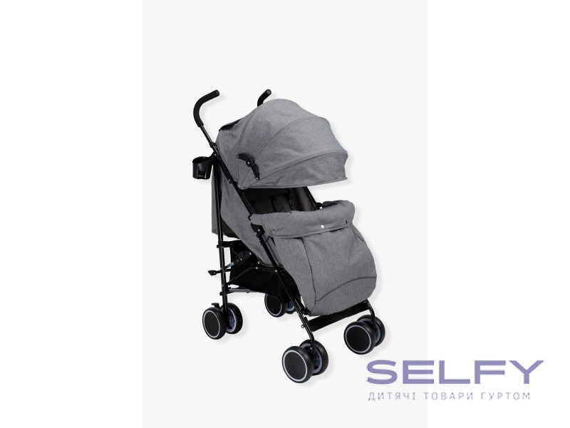 Коляска для ребенка прогулочная VELANO Jett, grey, Фото 1