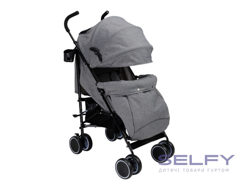 Коляска для дитини прогулянкова VELANO Jett, grey, Фото 1