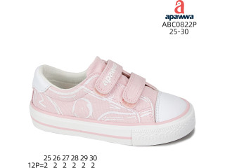 Кеди дитячі Apawwa ABC0822P pink 25-30