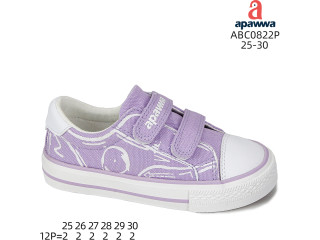 Кеди дитячі Apawwa ABC0822P purple 25-30