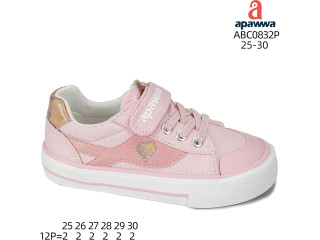 Кросівки дитячі Apawwa ABC0832P pink 25-30