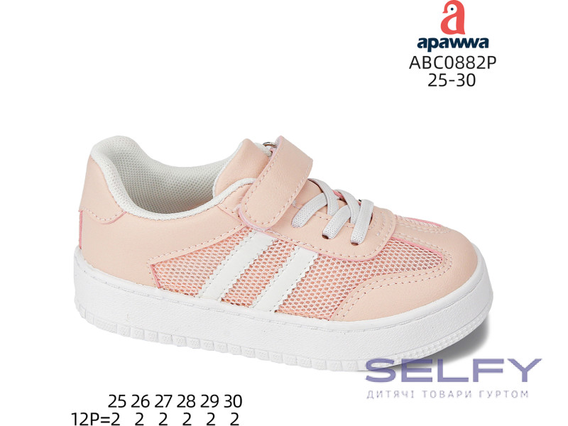 Кроссовки детские Apawwa ABC0882P pink 25-30, Фото 1