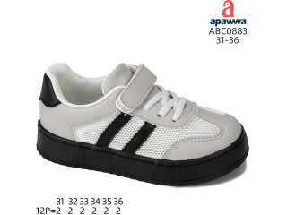 Кроссовки детские Apawwa ABC0883P grey 31-36