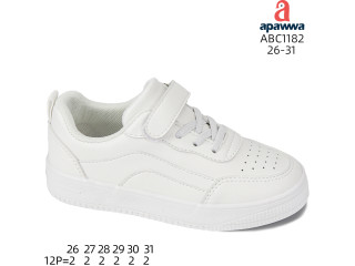 Кроссовки детские Apawwa ABC1182P white 26-31