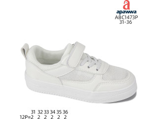 Кросівки дитячі Apawwa ABC1473P white 31-36