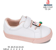 Кросівки дитячі Apawwa ABC1751P pink 19-24