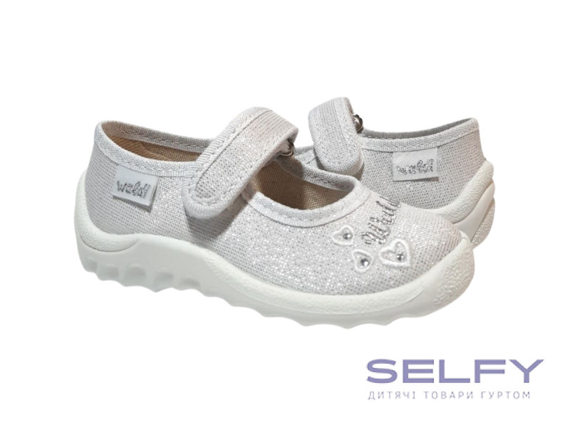 Катя 21-27 білий, сердечка, Фото 1